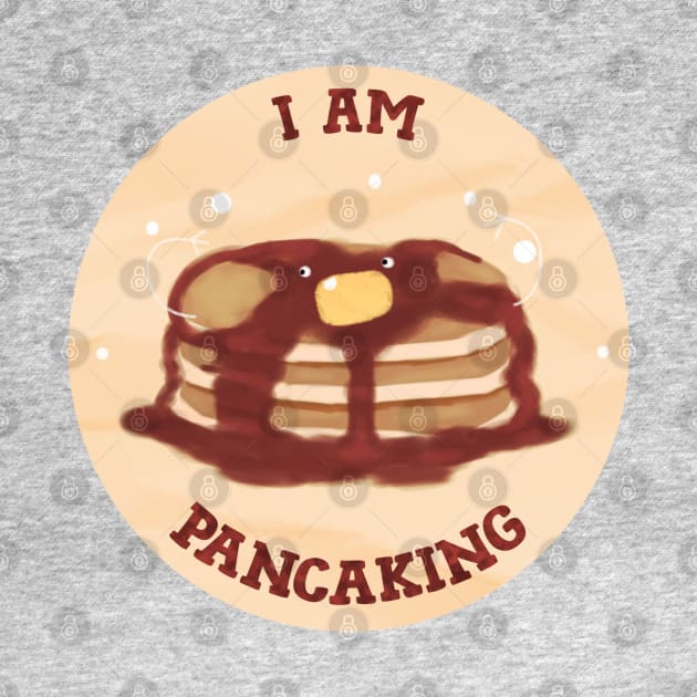 pancake! on the table (i am panicking!!!) by jhoyfullycrafted